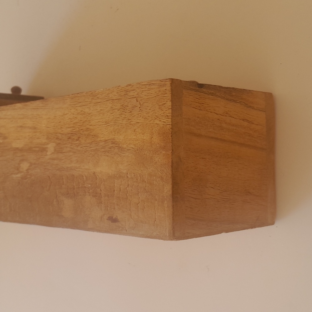 Rustic Brown Decor Drawers LOVE Design - Picture 6 of 8